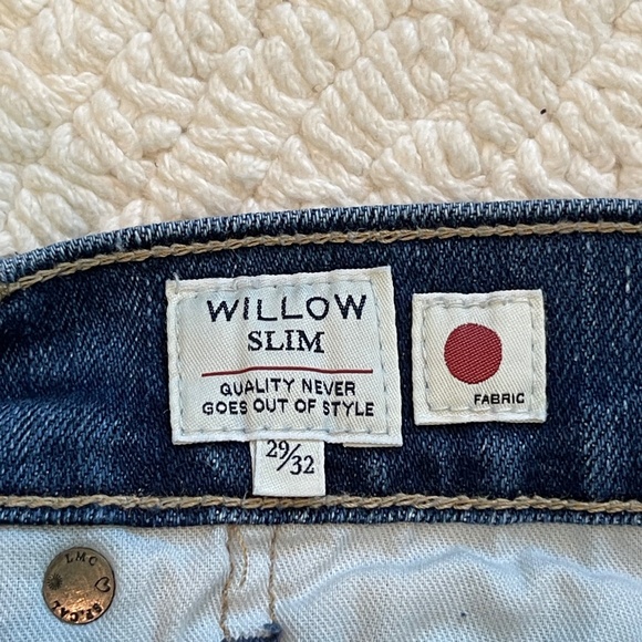 Levi's Made & Crafted Jeans Women's 29 Blue Willow Slim Japanese Selvedge - Picture 8 of 13